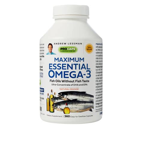 maximum essential omega 3 orange